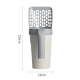 Cat Litter Scoop Integrated Detachable Shovel Holder Poop Pet Sifter Cleaning