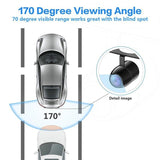 4.3" HD Monitor Reverse Camera Rear View Backup Parking Cam Kit Night Vision