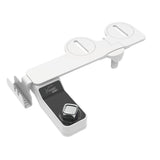 Foldable Dual Nozzle Seat Bidet Attachment for Enhanced Cleaning Unisex