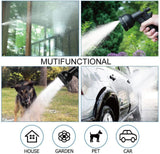 25-100FT Garden Water Hose Flexible Expandable Pipe Car Wash W/ Spray Nozzle Gun