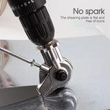 Safe and Durable Electric Drill Plate Cutter Attachment Electric Drill Shears