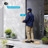A4 Wifi Smart Camera AI Smart Tracking Two Way Talk Night Vision Baby Monitor