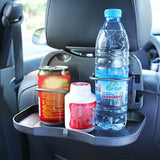 Auto Car Cup Holder Table Back Seat Drink Food Folding Stand Desk New Tray
