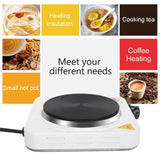 Electric Single Hob/Hot Plate,1000W Skid Proof Feet, Thermostatically Controlled