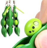 Kids Adults Pea Pop Push Sensory Fidget Toy Fun Play Autism Stress Relief Gift