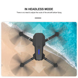 Dual Camera Drone Foldable Stable Flight Remote Control WiFi FPV Drone 4K Adults