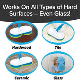 Electric Spin Mop Cordless Rechargeable Floor Cleaner – Dual Head, 6 Pads