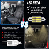 2PCS 31MM 30MM FESTOON 18SMD LED INTERIOR DOME MAP LIGHT BULB GLOBE 12V CAR 4WD