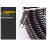 12m Drain Snake Pipe Sewer Cleaner Electric Unblocker Sink Pipeline 6 Drill Bit