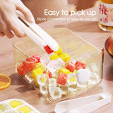 Countertop Ice Maker Machine 48pcs Capacity Food-Grade Double-Layer