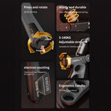Adjustable Resistance Hand Gripper Mechanical counting Wrist Expander 5-100kg