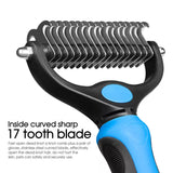 Pet Dog Cat Grooming Comb Brush Undercoat Rake Dematting Deshedding Trimmer