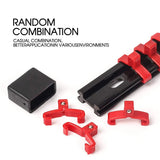 6Pc Socket Holder Sockets Storage Rail Rack Organizer Mountable Sliding