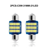 2X 31MM FESTOON 36SMD LED INTERIOR DOME MAP LIGHT BULB GLOBE 12V CAR 4WD