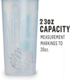 700ml Shaker Ball Sport Bottle Cup GYM Protein Supplement Drink Blender Mixer