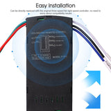 Ceiling Fan Lamp Remote Controller Kit Timing Wireless Intelligent Switch