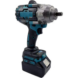 1000N.M Brushless Cordless Electric Impact Wrench Rechargeable 1/2" Power Tools
