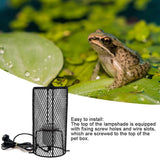 Reptile Lamp Fixture Clamp E27 Ceramic Light Bulb Holder Switch For Pet Habitat