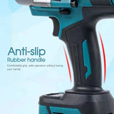 1000N.M Brushless Cordless Electric Impact Wrench Rechargeable 1/2" Power Tools