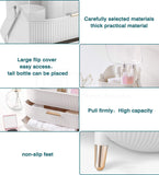 Cosmetic Makeup Box Organizer Storage Jewellery Holder Dustproof Case