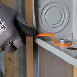 3PC Conduit Locknut Wrench Set 1/2 3/4 1 in Offset Tight Space Tool Kit