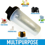 700ml Shaker Ball Sport Bottle Cup GYM Protein Supplement Drink Blender Mixer