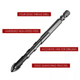 10PCS 3/16-1/2 Concrete Drill Bit Set, Masonry Drill Bits For Brick, Glass...