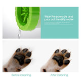 1pc Large Dog Paw Cleaner Cup Portable Pet Foot Washer for Golden Retriever