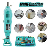 388Pc Electric Rotary Tool Accessories Dremel Bits Drill Grinder Sander Polisher
