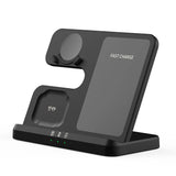 15W Fast Charge 3 In 1 Wireless Charging Station Phone Charging Stand/Dock