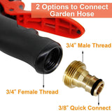1L Snow Foam Lance Cannon Bottle Soap Gun Sprayer Hose For Car Pressure Washer