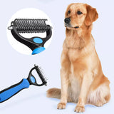 Pet Dog Cat Grooming Comb Brush Undercoat Rake Dematting Deshedding Trimmer