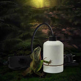 Reptile Lamp Fixture Clamp E27 Ceramic Light Bulb Holder Switch For Pet Habitat