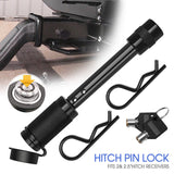 MOBI Hitch Pin Lock S Type 5/8" Tow Bar Tongue Lock Trailer Caravan Anti-Theft