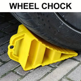 2X Multipurpose Wheel Chock Wedges Car Stopper Wheel Alignment Block