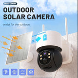Solar Security Camera Battery Powered Outdoor Wireless WiFi CCTV PTZ Camera IP