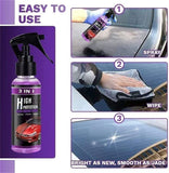 1X 3in1 High Protection Quick Car Coat Ceramic Coating Spray Hydrophobic