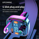 Car FM Transmitter Bluetooth Wireless Handsfree Kit MP3 Player Adapter Charger