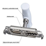 1x Adjustable Jar Opener Stainless Steel Lids Off for weak Hands Arthritis