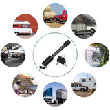 MOBI Hitch Pin Lock S Type 5/8" Tow Bar Tongue Lock Trailer Caravan Anti-Theft