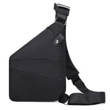 Mens Sling Chest Shoulder Bag Anti Theft Pocket Portable Waterproof Travel Pack