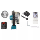 125mm Cordless Circular Saw 5" Brushless Tool & Lithium Battery & Saw Blades Set