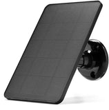 Solar Panel for Outdoor Camera Security Cam Micro USB Battery Charger 10W Output