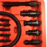 17PCS AU Diesel Engine Compression Tester Kit Tool Set Automotive Compressor