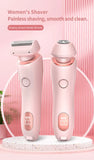 2in1 Pro Silk Glide Epilator Electric Shaver Razors Trimmer Bikini Hair Remover