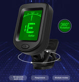 Tuner Guitar Violin Ukelele Bass Tuner Multifunction LCD Electronic Clip Digital