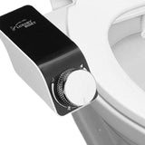 Bidet Toilet Seat Dual Nozzles Self-Cleaning Wash Hot Cold Mixer Water Sprayer