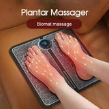EMS Electric Foot Massager Mat Relax Muscle Stimulator Shaping Massage Pad USB