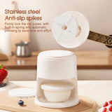 Manual Shaved Ice Maker Small Ice Crusher Snow Cone Machine for Desserts & Drinks