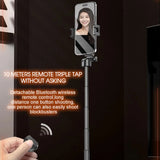 Mini Selfie Stick Tripod Phone Stand with Wireless Bluetooth Portable